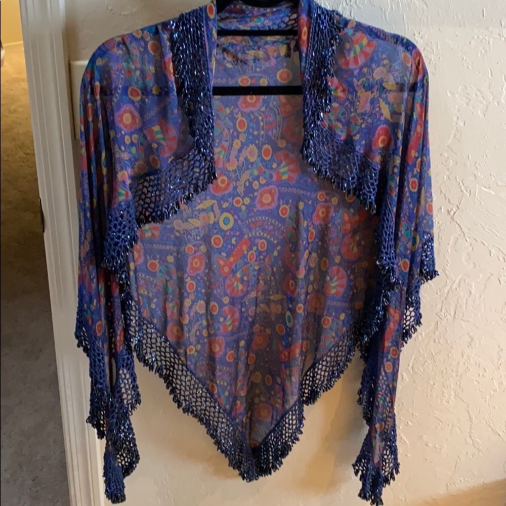 Beaded shawl